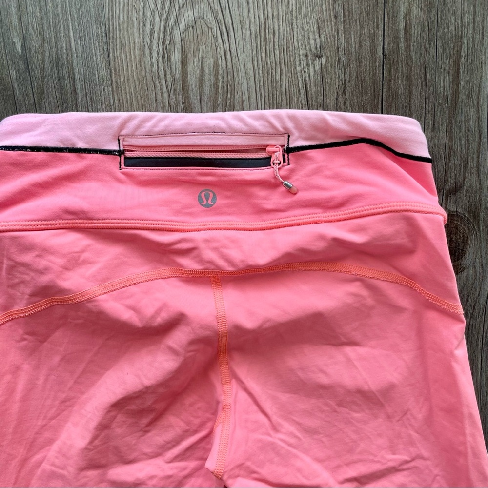 Lululemon Athletica Pink Performance Athletic Shorts